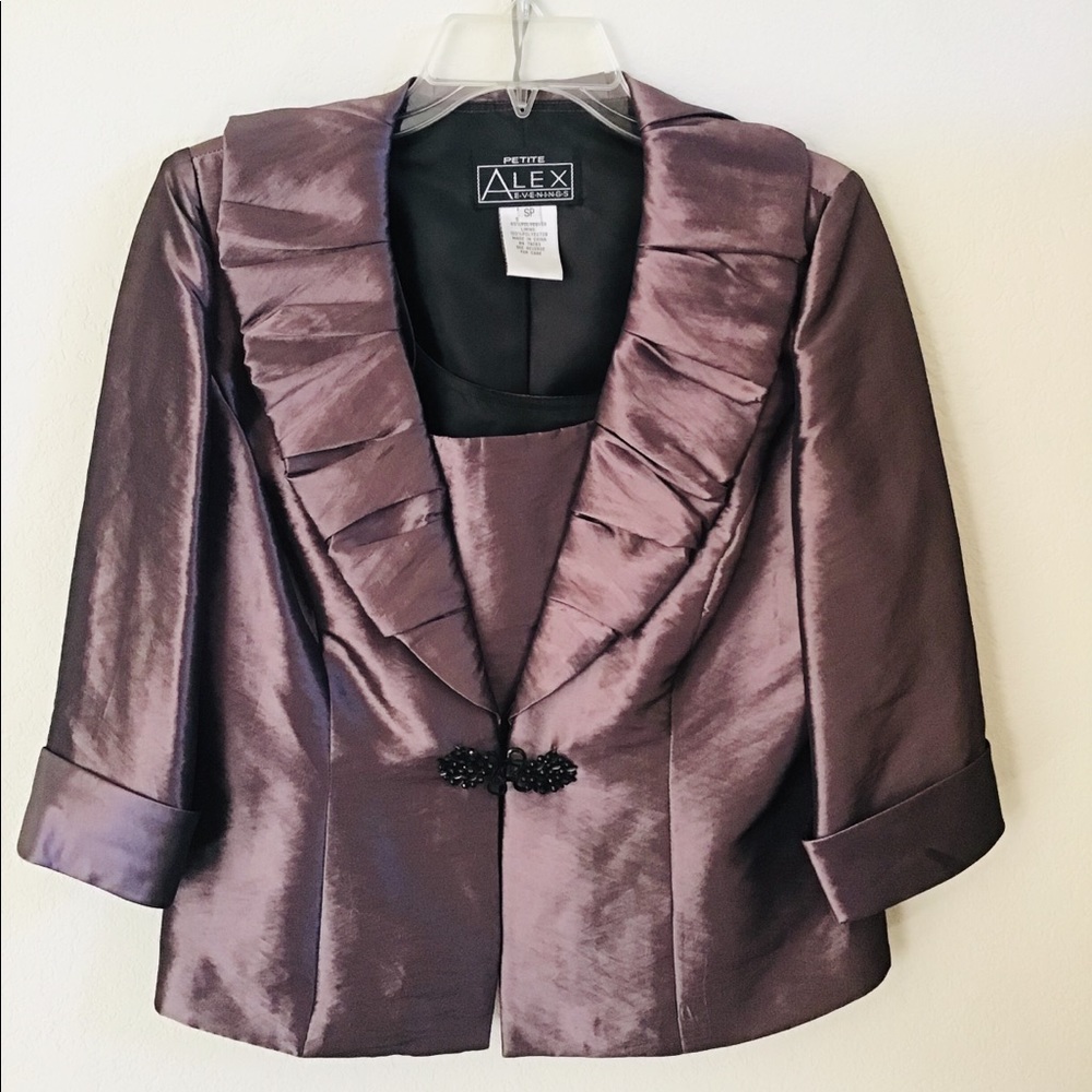 Alex Evenings jacket and top twinset